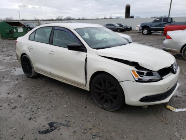 3VW2K7AJ1CM362887 - 2012 VOLKSWAGEN JETTA BASE WHITE photo 4