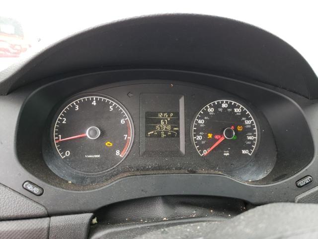 3VW2K7AJ1CM362887 - 2012 VOLKSWAGEN JETTA BASE WHITE photo 9