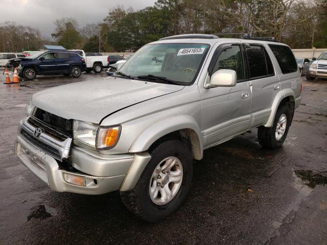 JT3GN87R020224444 - 2002 TOYOTA 4RUNNER LIMITED SILVER photo 1