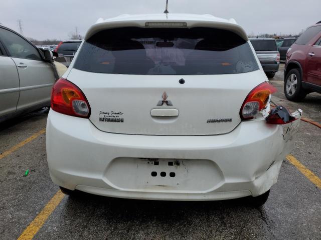 ML32A3HJ5FH060714 - 2015 MITSUBISHI MIRAGE DE WHITE photo 6