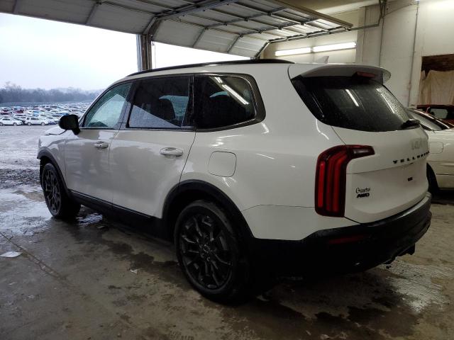 5XYP3DHC2NG299343 - 2022 KIA TELLURIDE EX WHITE photo 2