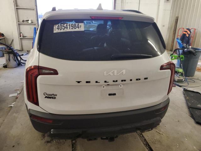 5XYP3DHC2NG299343 - 2022 KIA TELLURIDE EX WHITE photo 6