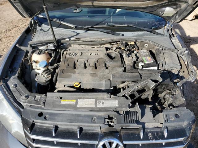 1VWBV7A31FC016496 - 2015 VOLKSWAGEN PASSAT SE GRAY photo 11