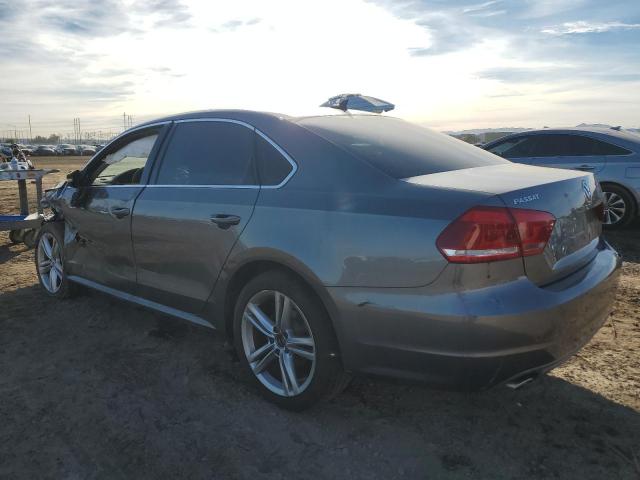 1VWBV7A31FC016496 - 2015 VOLKSWAGEN PASSAT SE GRAY photo 2