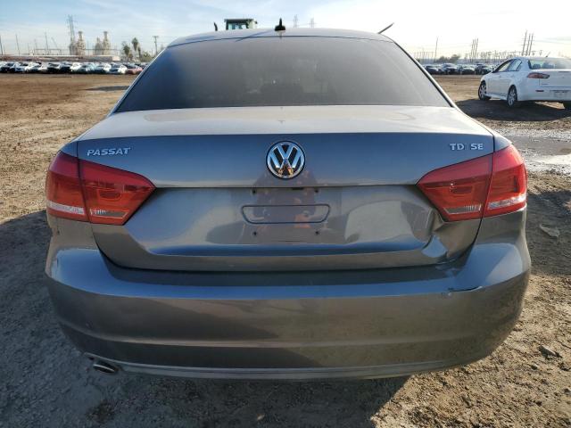 1VWBV7A31FC016496 - 2015 VOLKSWAGEN PASSAT SE GRAY photo 6