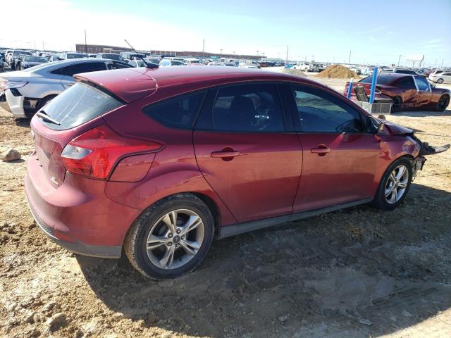 1FADP3K26EL113279 - 2014 FORD FOCUS SE RED photo 3