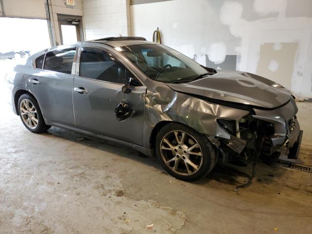 1N4AA5AP2EC443658 - 2014 NISSAN MAXIMA S GRAY photo 4