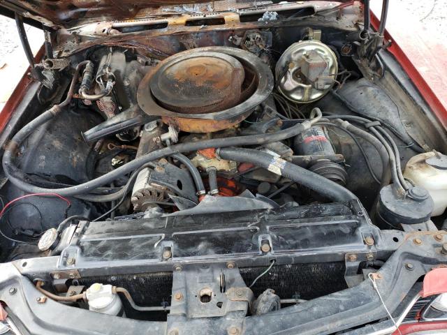 1D37J2R565390 - 1972 CHEVROLET CHEVELLE 红色 照片 11