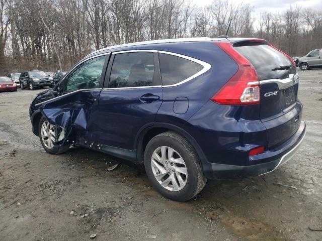 2HKRM4H70GH684579 - 2016 HONDA CR-V EXL BLUE photo 2