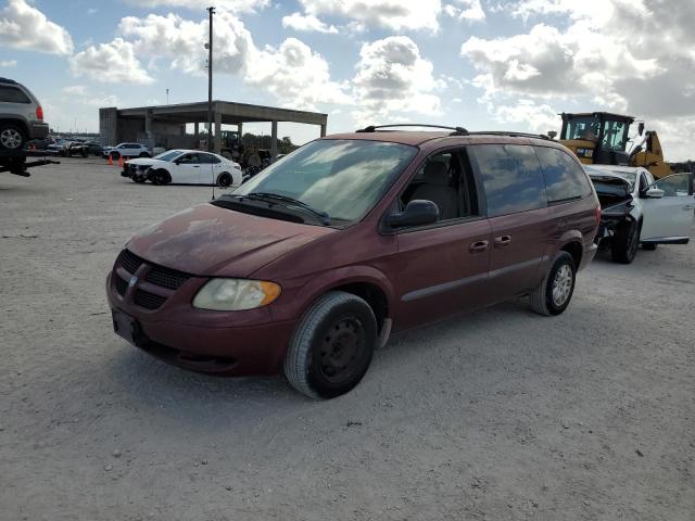 2B8GP44382R727672 - 2002 DODGE CARAVAN SPORT MAROON photo 1