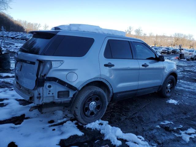 1FM5K8AR9GGC92725 - 2016 FORD EXPLORER POLICE INTERCEPTOR GRAY photo 3