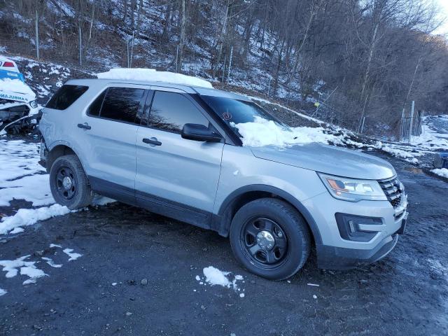 1FM5K8AR9GGC92725 - 2016 FORD EXPLORER POLICE INTERCEPTOR GRAY photo 4