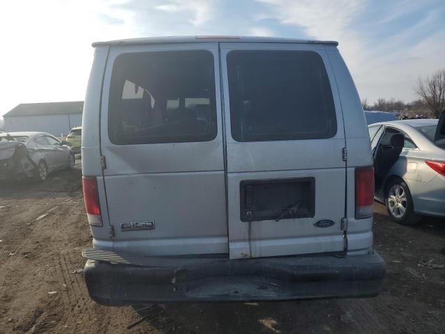 1FMRE11W96DA53441 - 2006 FORD ECONOLINE E150 WAGON SILVER photo 6