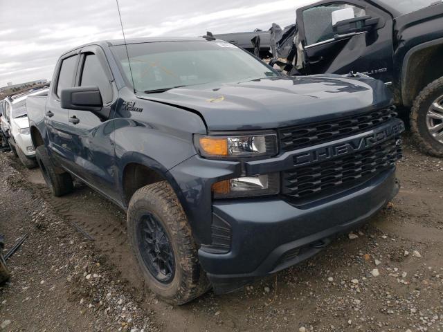 1GCPYBEH3KZ379849 - 2019 CHEVROLET SILVERADO K1500 CUSTOM BLUE photo 4