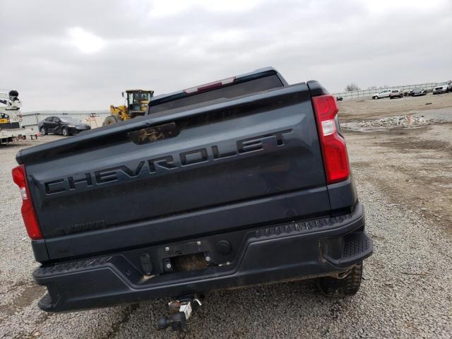 1GCPYBEH3KZ379849 - 2019 CHEVROLET SILVERADO K1500 CUSTOM BLUE photo 6