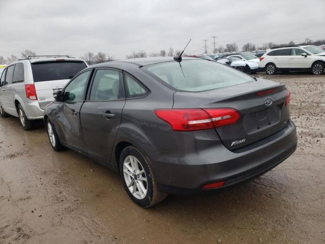 1FADP3F26GL365434 - 2016 FORD FOCUS S/SE SE GRAY photo 2