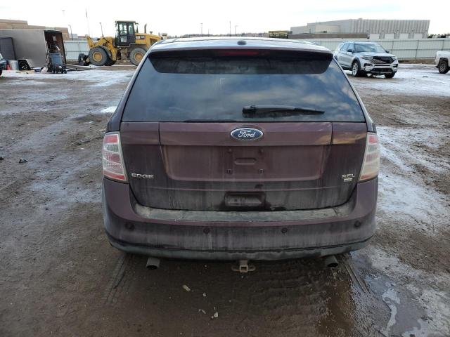 2FMDK4JC5ABB05270 - 2010 FORD EDGE SEL MAROON photo 6