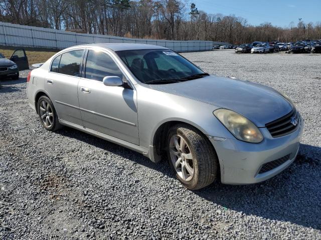 JNKCV51E85M218806 - 2005 INFINITI G35 SILVER photo 4