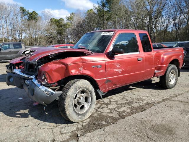 2001 FORD RANGER SUPER CAB, 