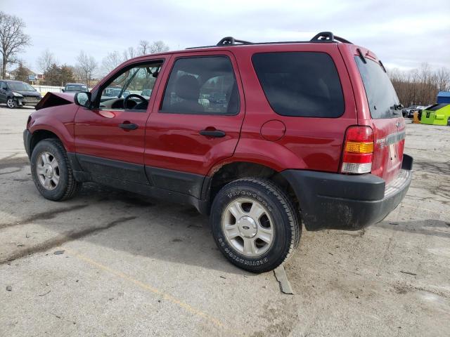 1FMYU93164KA47183 - 2004 FORD ESCAPE XLT RED photo 2