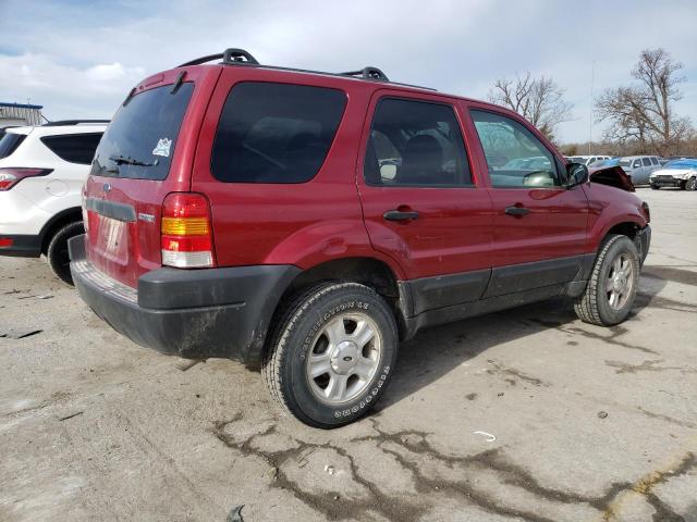 1FMYU93164KA47183 - 2004 FORD ESCAPE XLT RED photo 3