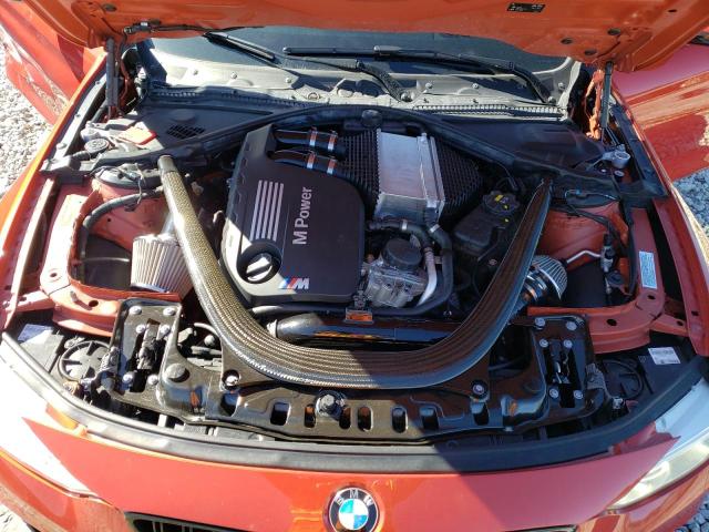 WBS3R9C5XFK333438 - 2015 BMW M4 ORANGE photo 11