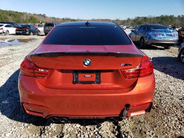 WBS3R9C5XFK333438 - 2015 BMW M4 ORANGE photo 6