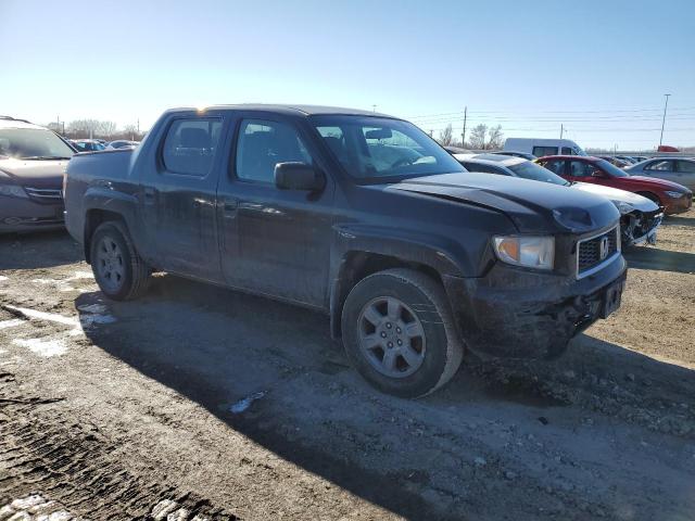 2HJYK16397H511132 - 2007 HONDA RIDGELINE RTX BLACK photo 4