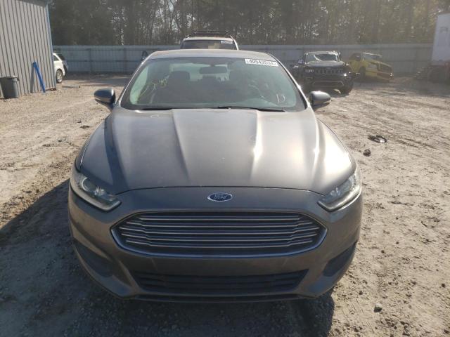 3FA6P0H70DR158907 - 2013 FORD FUSION SE GRAY photo 5