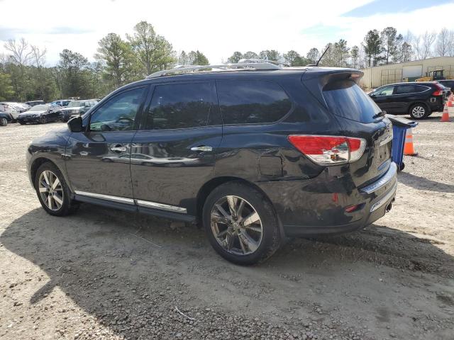 5N1AR2MM1FC708196 - 2015 NISSAN PATHFINDER S BLACK photo 2