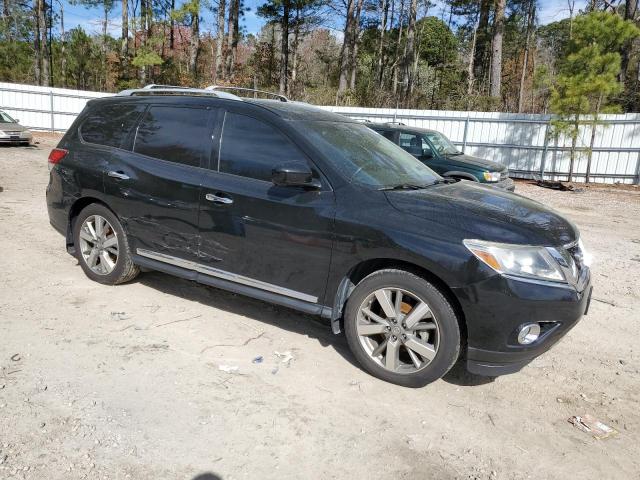 5N1AR2MM1FC708196 - 2015 NISSAN PATHFINDER S BLACK photo 4