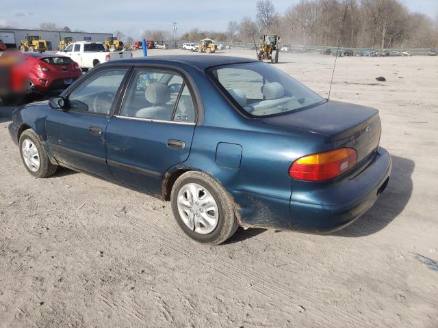 1Y1SK52801Z432731 - 2001 CHEVROLET GEO PRIZM BASE GREEN photo 2