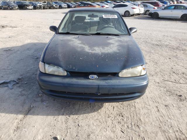 1Y1SK52801Z432731 - 2001 CHEVROLET GEO PRIZM BASE GREEN photo 5