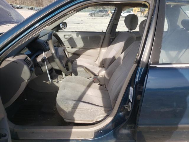 1Y1SK52801Z432731 - 2001 CHEVROLET GEO PRIZM BASE GREEN photo 7