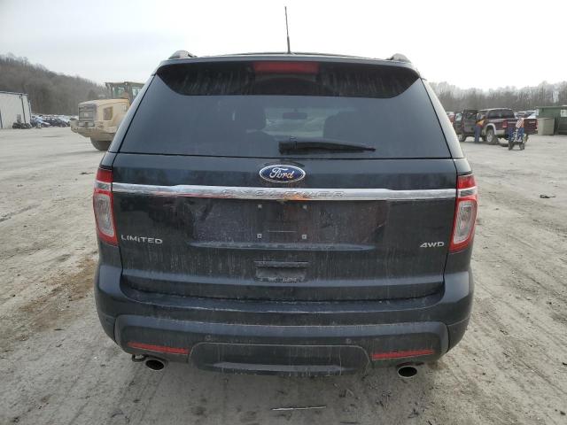 1FM5K8F82EGC37272 - 2014 FORD EXPLORER LIMITED BLACK photo 6