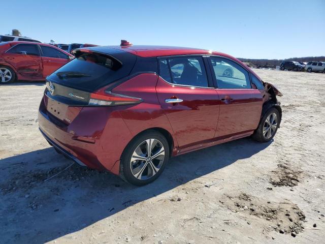 1N4AZ1CVXMC551490 - 2021 NISSAN LEAF SV RED photo 3