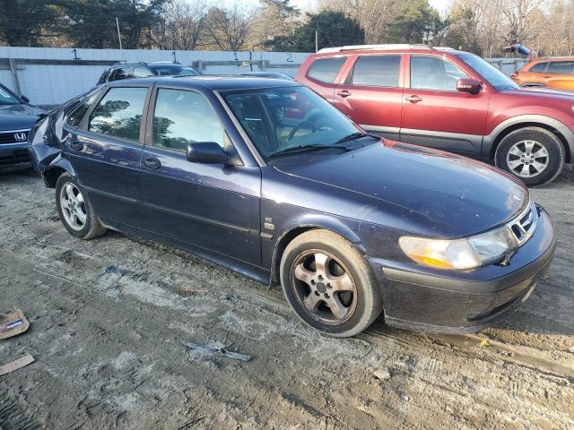 YS3DF55K812050277 - 2001 SAAB 9-3 SE BLUE photo 4