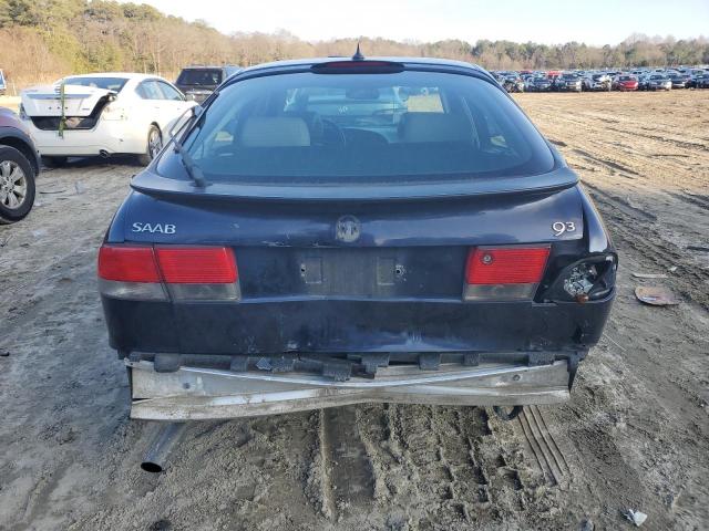 YS3DF55K812050277 - 2001 SAAB 9-3 SE BLUE photo 6