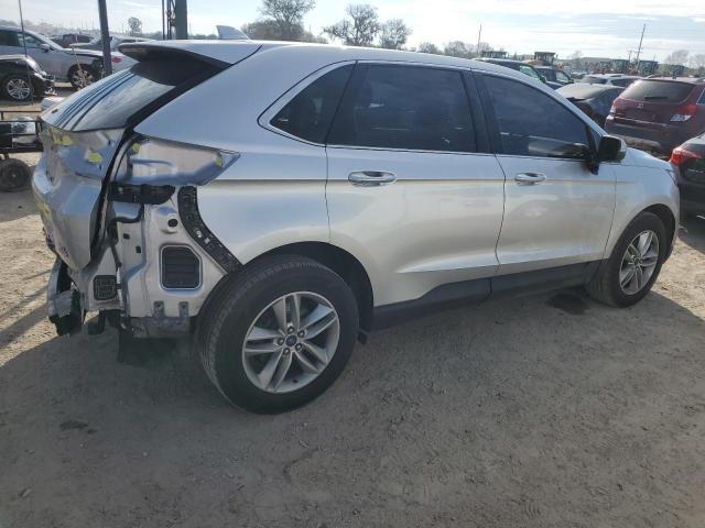 2FMPK3J98HBB14809 - 2017 FORD EDGE SEL SILVER photo 3