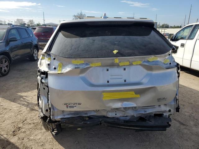 2FMPK3J98HBB14809 - 2017 FORD EDGE SEL SILVER photo 6