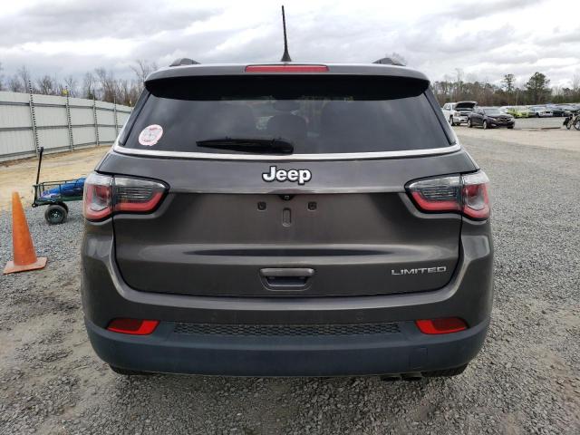 3C4NJCCB0JT358155 - 2018 JEEP COMPASS LIMITED CHARCOAL photo 6