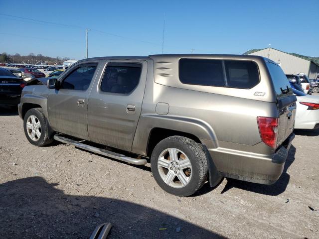 5FPYK1F50BB003952 - 2011 HONDA RIDGELINE RTL TAN photo 2