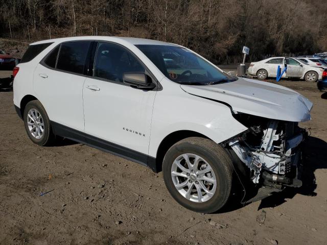 3GNAXSEV2KS633795 - 2019 CHEVROLET EQUINOX LS WHITE photo 4