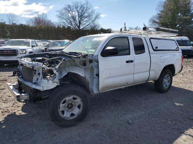 5TFRX5GN3KX163446 - 2019 TOYOTA TACOMA ACCESS CAB WHITE photo 1