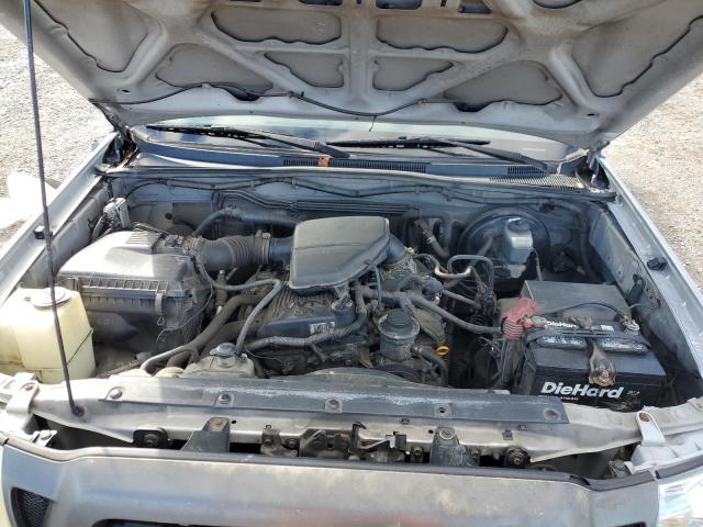 5TETX22N48Z490063 - 2008 TOYOTA TACOMA ACCESS CAB ვერცხლისფერი ფოტო 11