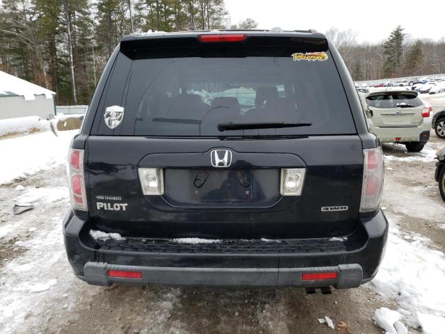 5FNYF18388B043178 - 2008 HONDA PILOT SE BLACK photo 6