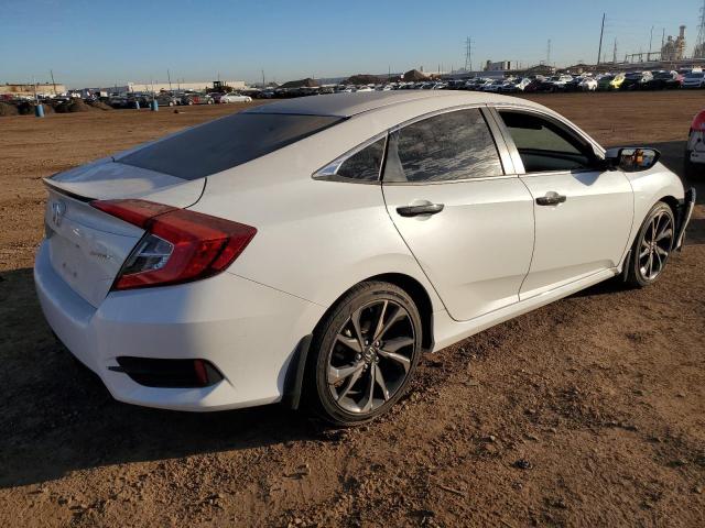 19XFC2F87LE001619 - 2020 HONDA CIVIC SPORT WHITE photo 3