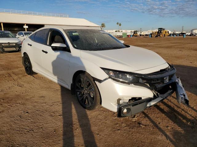 19XFC2F87LE001619 - 2020 HONDA CIVIC SPORT WHITE photo 4