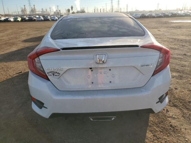 19XFC2F87LE001619 - 2020 HONDA CIVIC SPORT WHITE photo 6