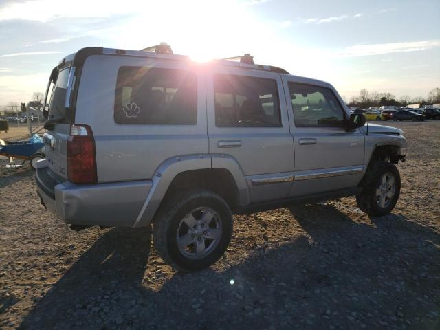 1J8HG58256C369390 - 2006 JEEP COMMANDER LIMITED SILVER photo 3